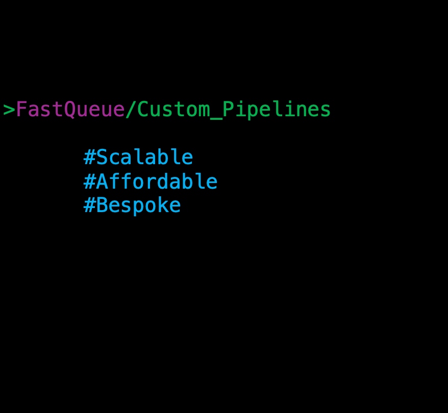 Custom Pipelines